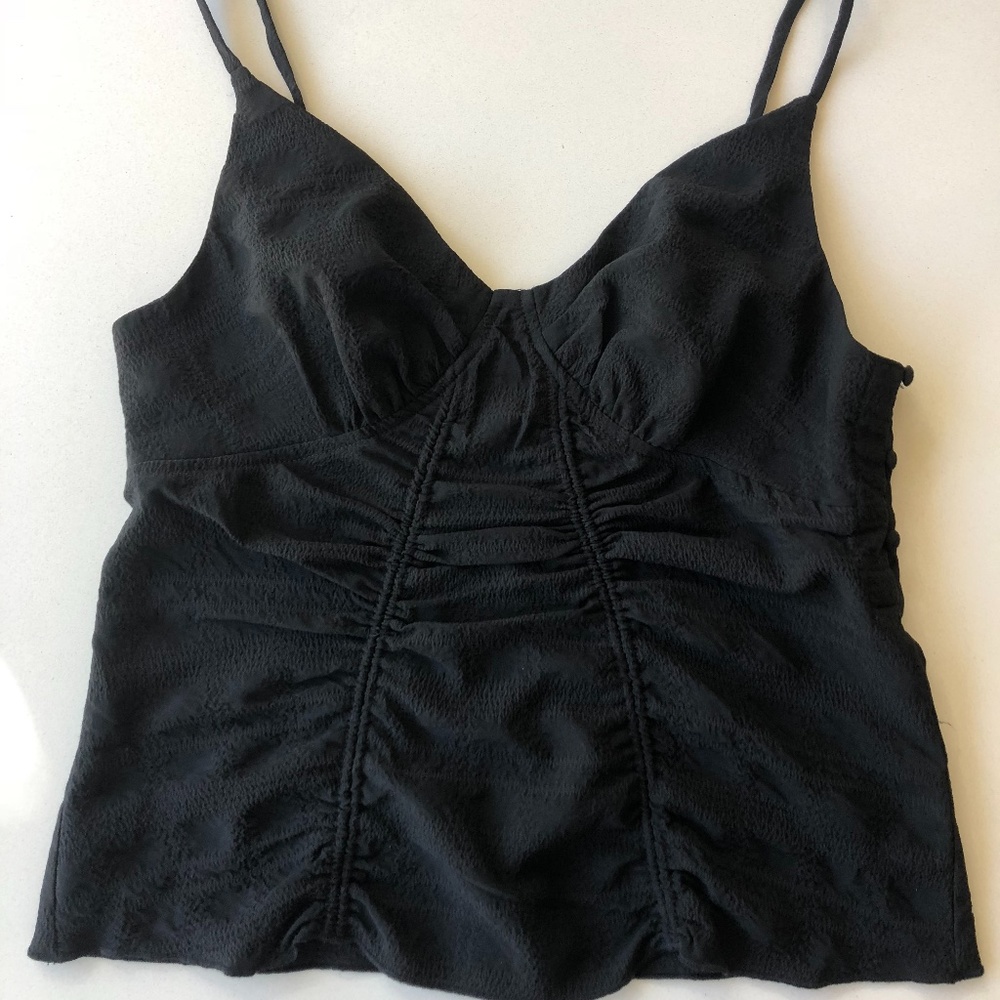 NEW FREE PEOPLE Scrunchy Tank Top